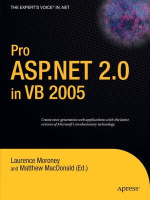 cover image of Pro ASP.NET 2.0 in VB 2005
